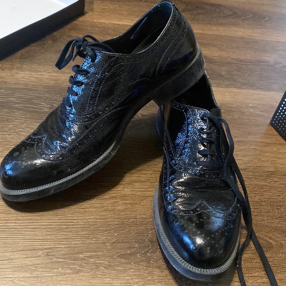 Black Patent Loafer